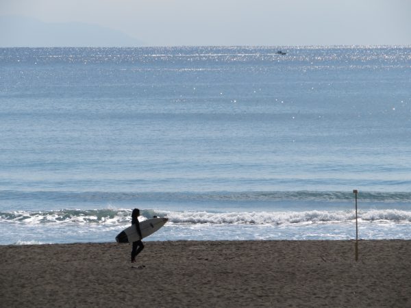 茅ヶ崎の海写真 (2022/02/24)