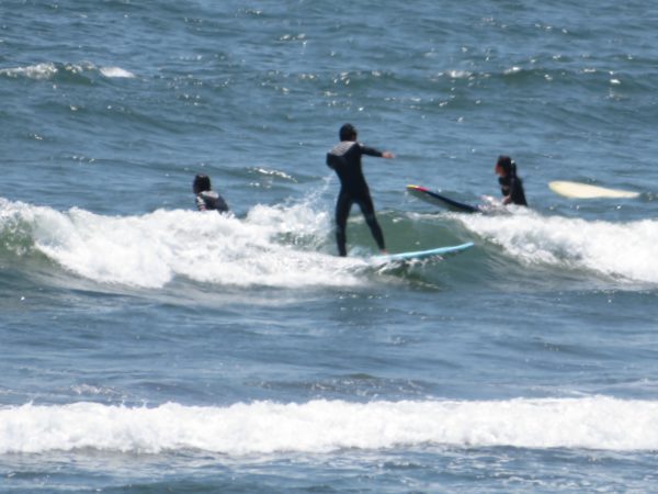 茅ヶ崎の海とサーフィンの写真(2022/06/02)