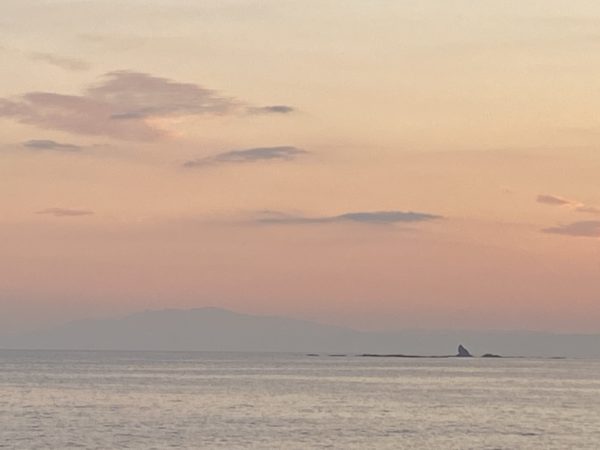茅ヶ崎の海と空の写真(2022/10/23)