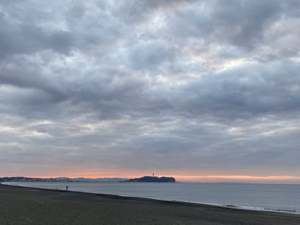 茅ヶ崎の海写真 (2022/10/28)