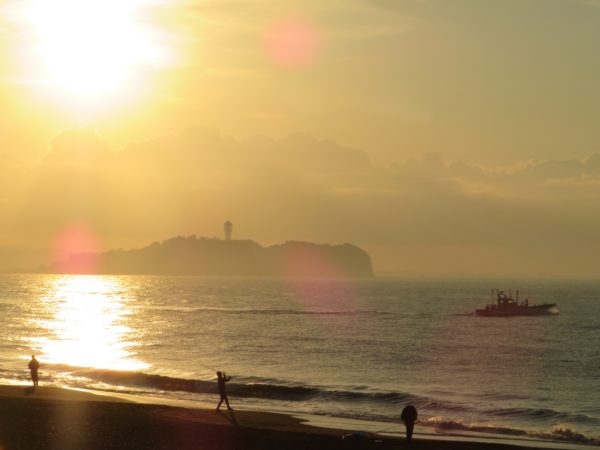 茅ヶ崎の海と空の写真(2022/11/13)
