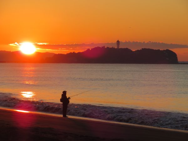 茅ヶ崎の海写真 (2022/11/19)