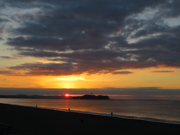 茅ヶ崎の海写真 @ 2023/01/22