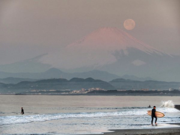 鵠沼海岸の海写真 @ 2023/03/08