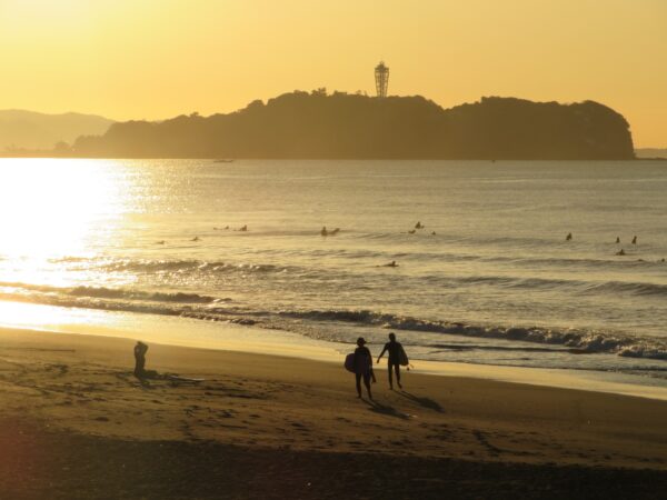 茅ヶ崎の海写真 @ 2023/11/08