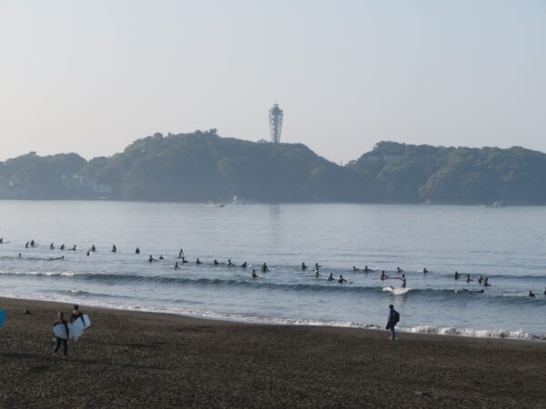 鵠沼海岸の海写真 @ 2024/04/28