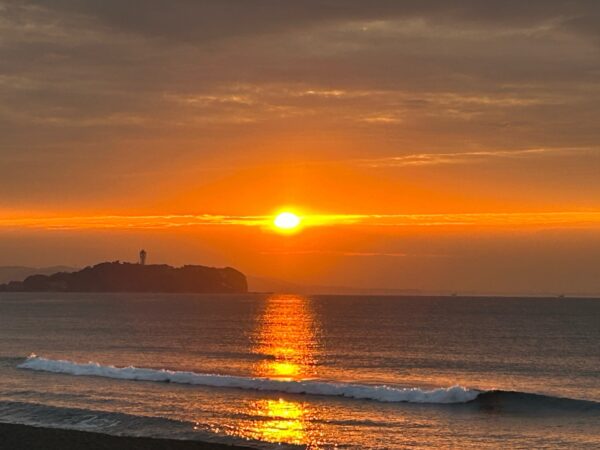 湘南 茅ヶ崎の海写真 @ 2025/01/06