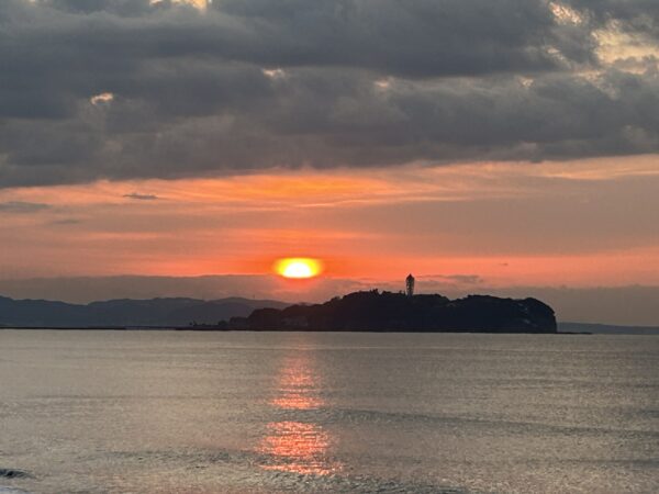 湘南 茅ヶ崎の海写真 @ 2025/01/23